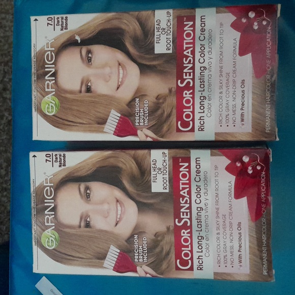 Garnier Color Sensation 7.0 Dark Natural Blonde (Permanent) - Picture 1 of 3